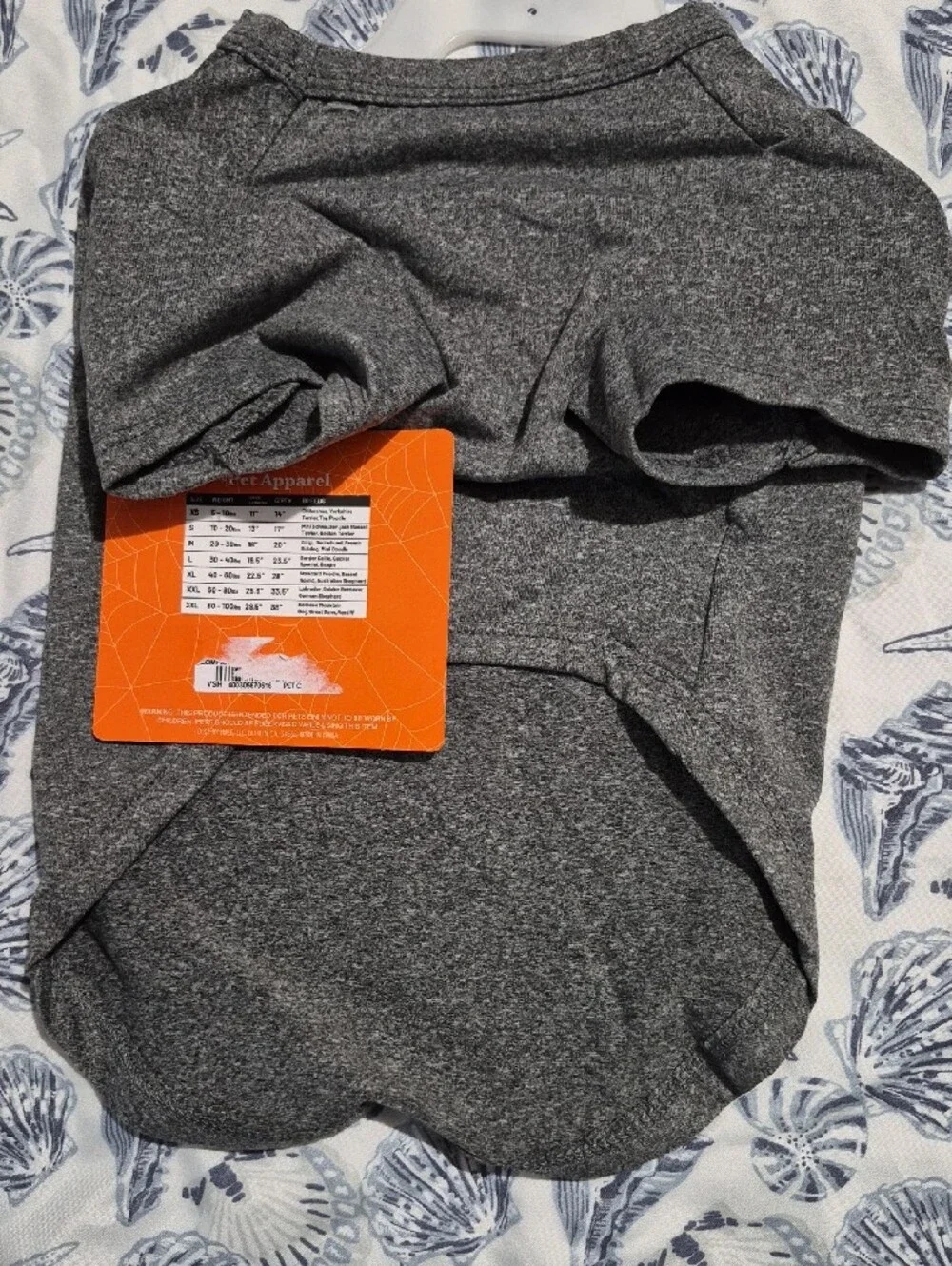 Kids Farm Fresh Pumpkins Graphic Top - Gray & Orange